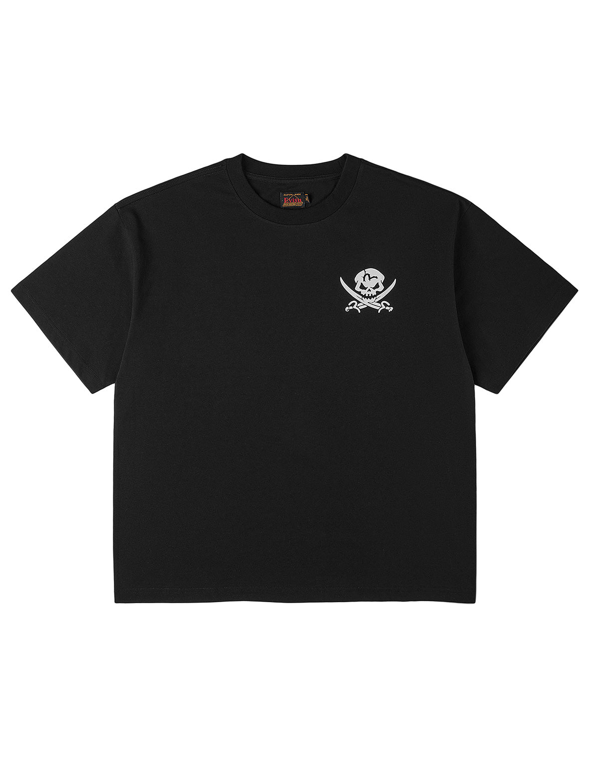 ディストレスドスカル大黒 Tシャツ