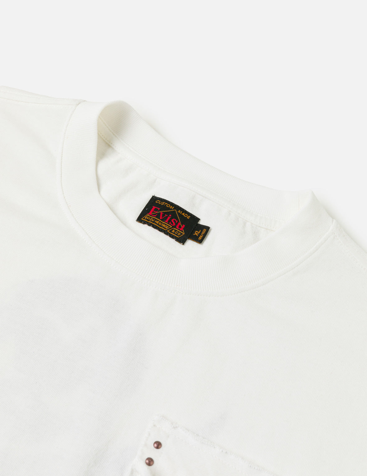 スカルスタッズポケット Tシャツ