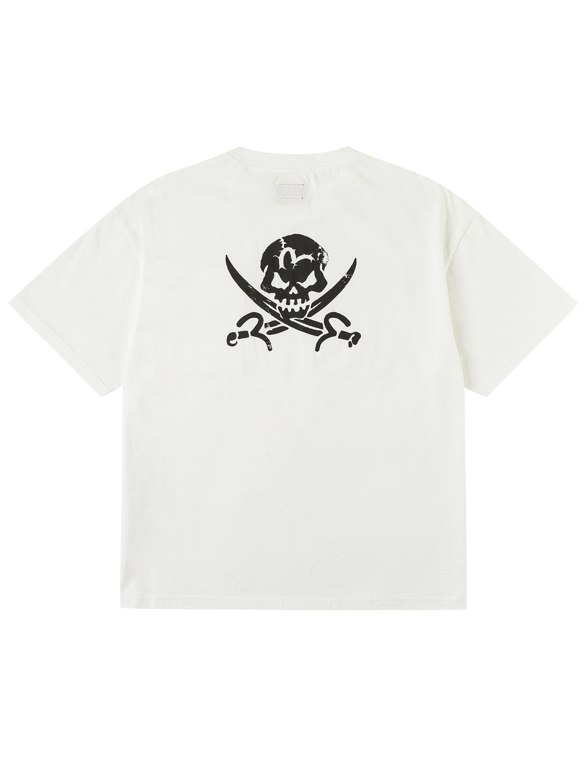 スカルスタッズポケット Tシャツ