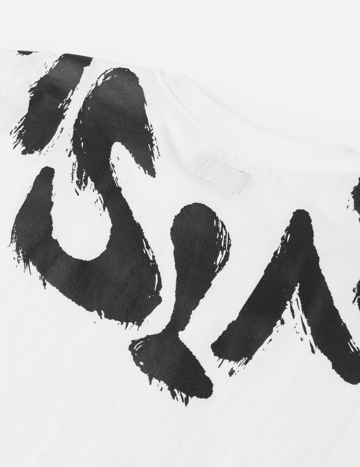 EVISU Brushstroke Cross-shoulder Logo T-Shirt