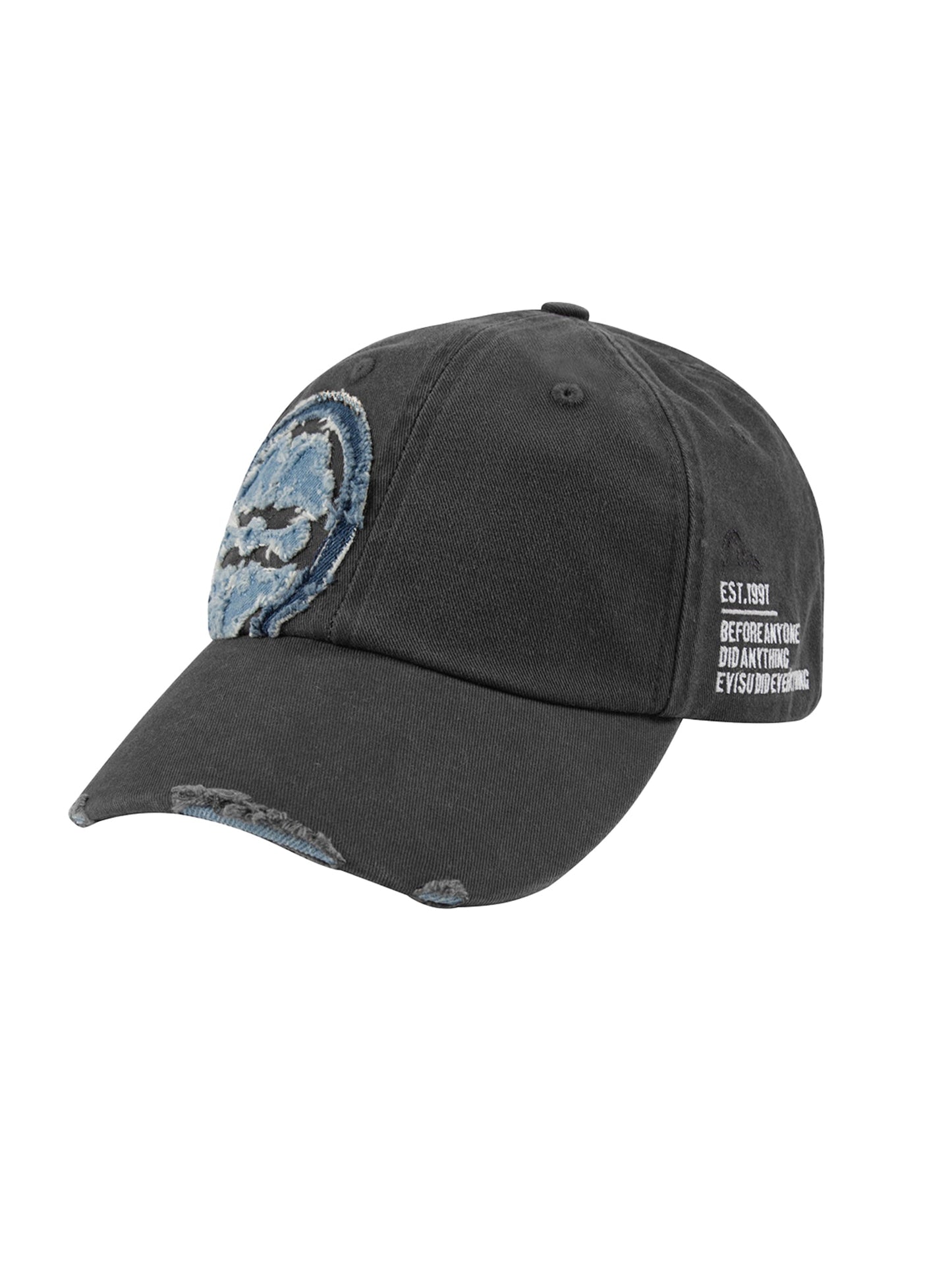 Embroidery and Distressed Effect Cap