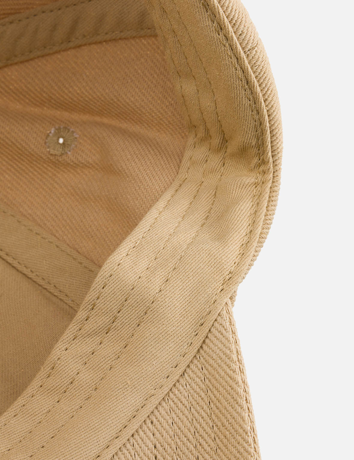 EVISUロゴ刺繍 キャップ - ブラック