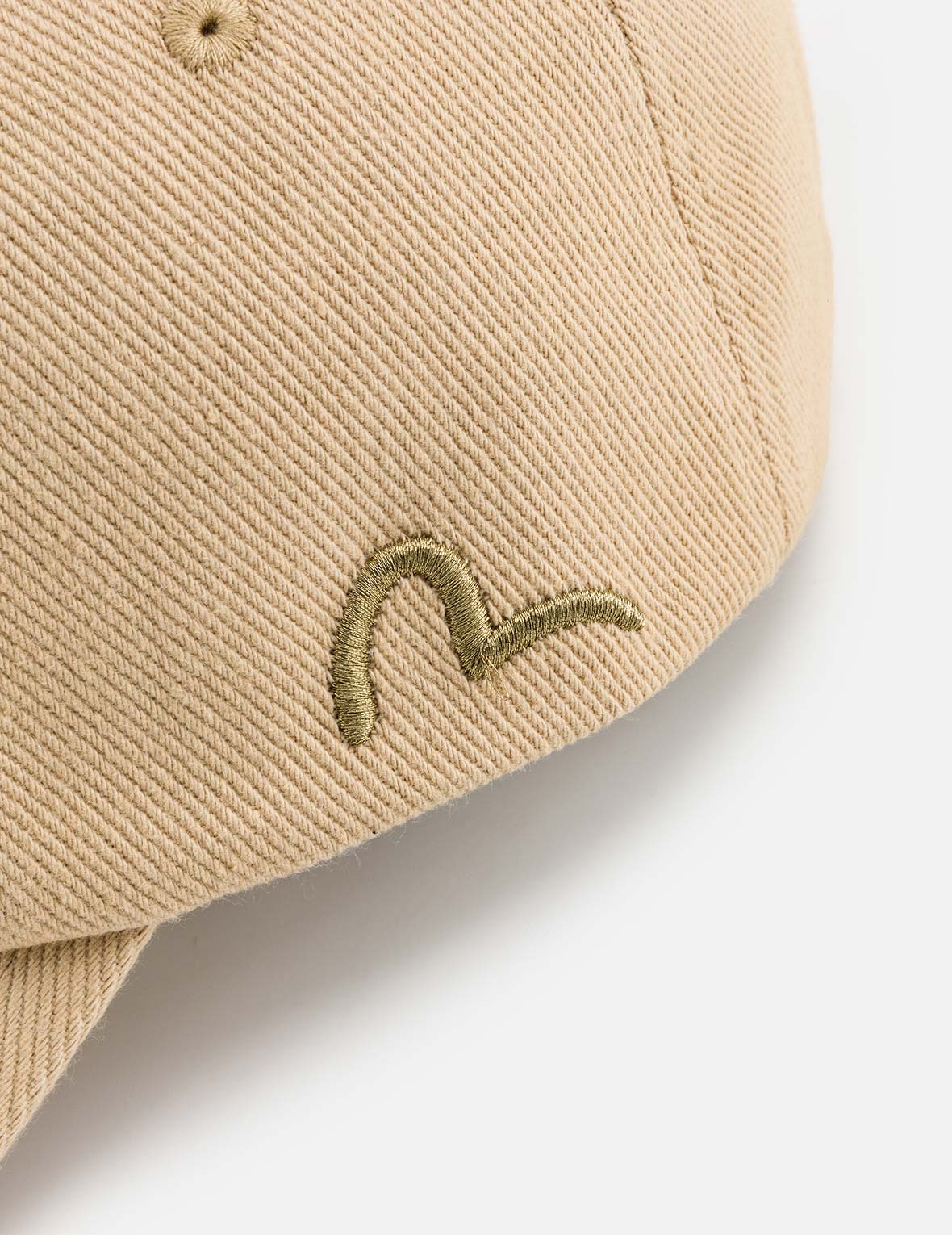 EVISUロゴ刺繍 キャップ - ブラック