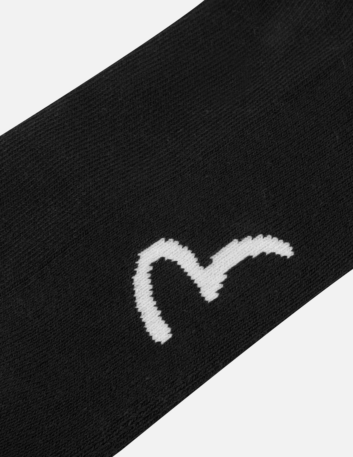 Slogan Jacquard Long Socks