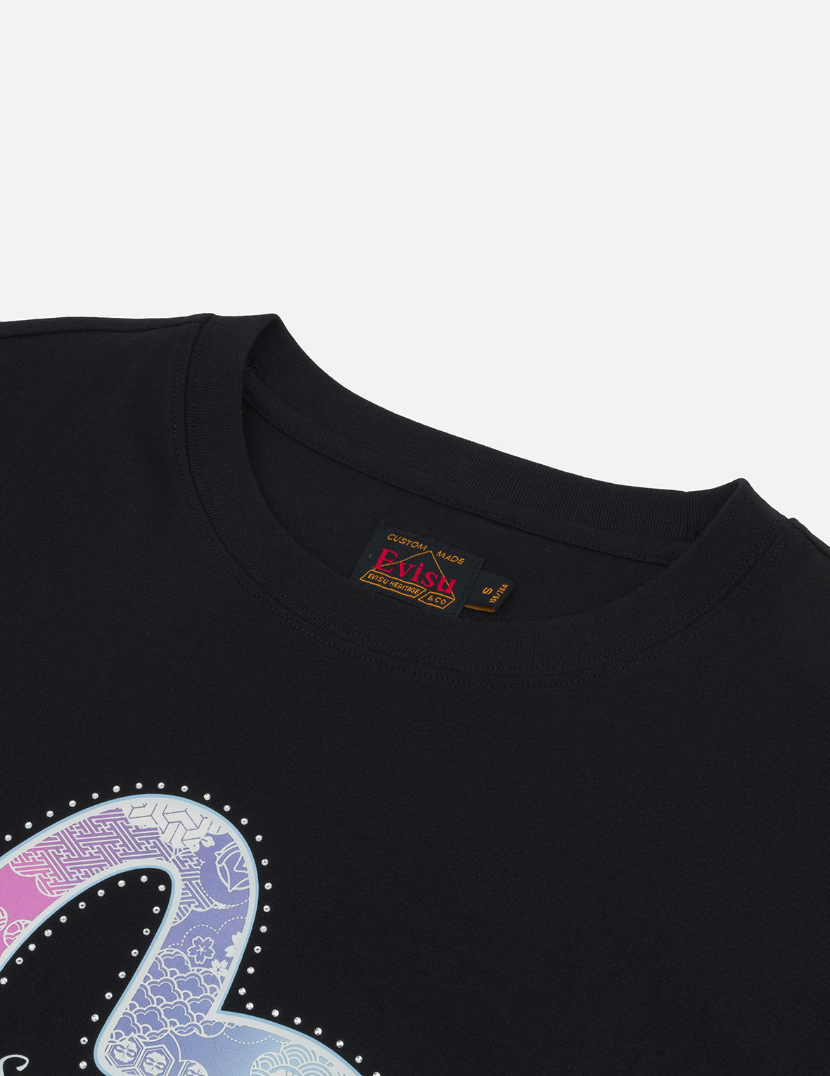 カモメ箔プリント ボーイフレンド Tシャツ