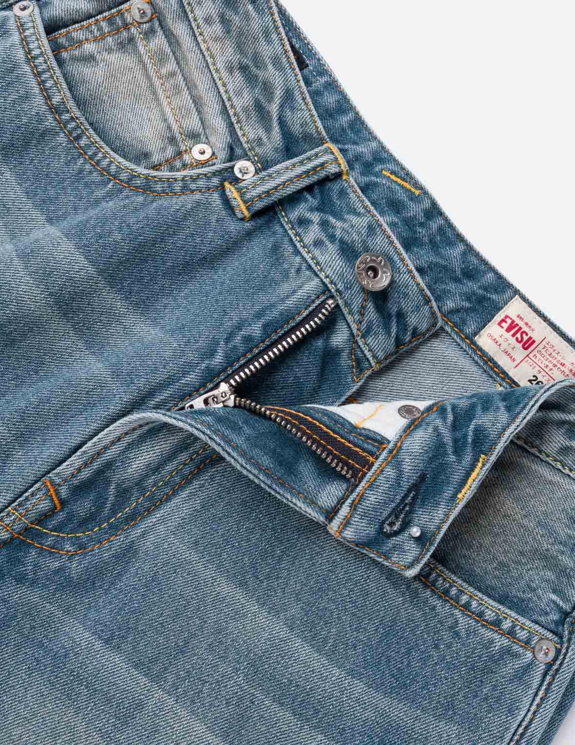 ブロケードパッチワーク バルーンジーンズ