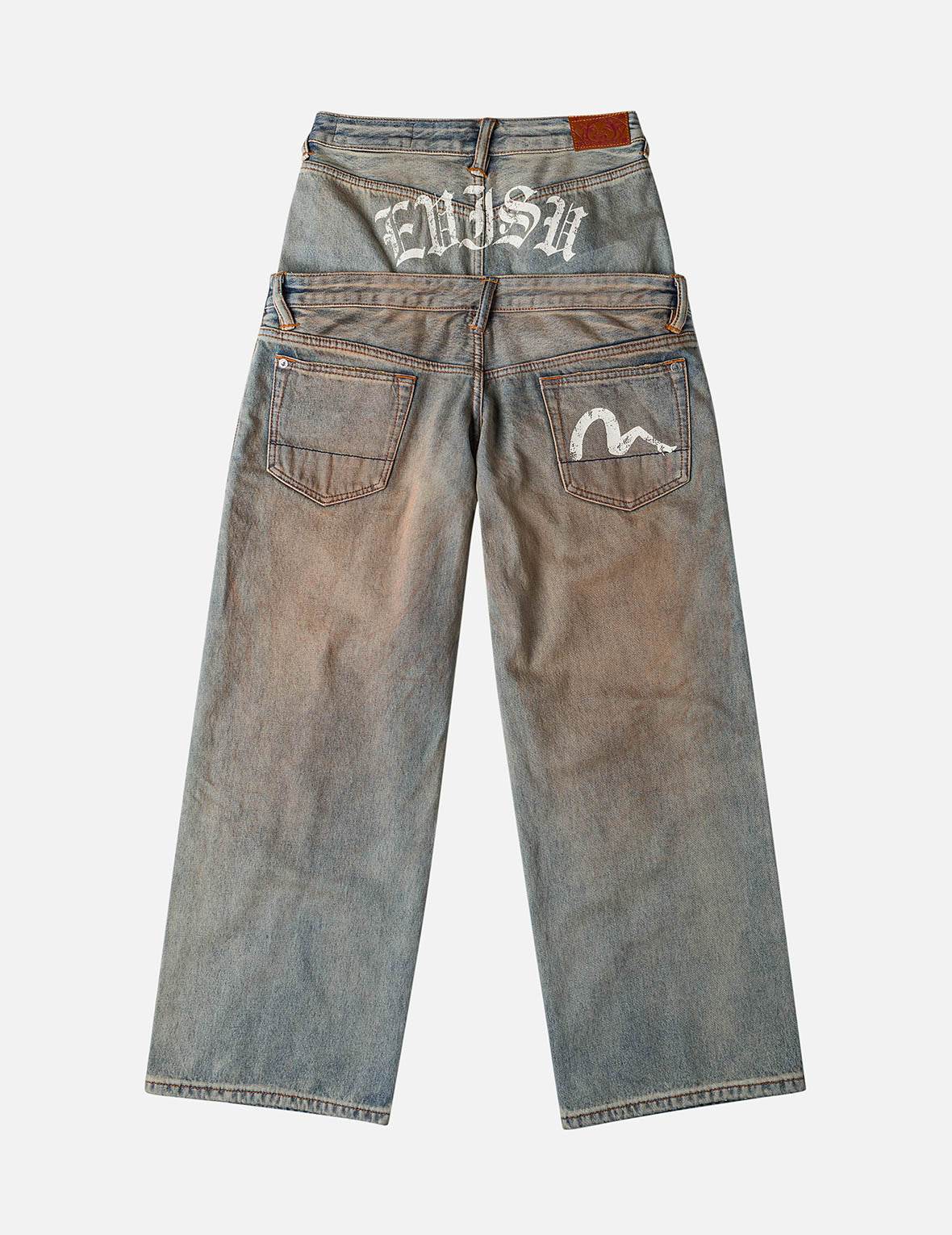 ダブルウエストバンド ジーンズ – EVISU