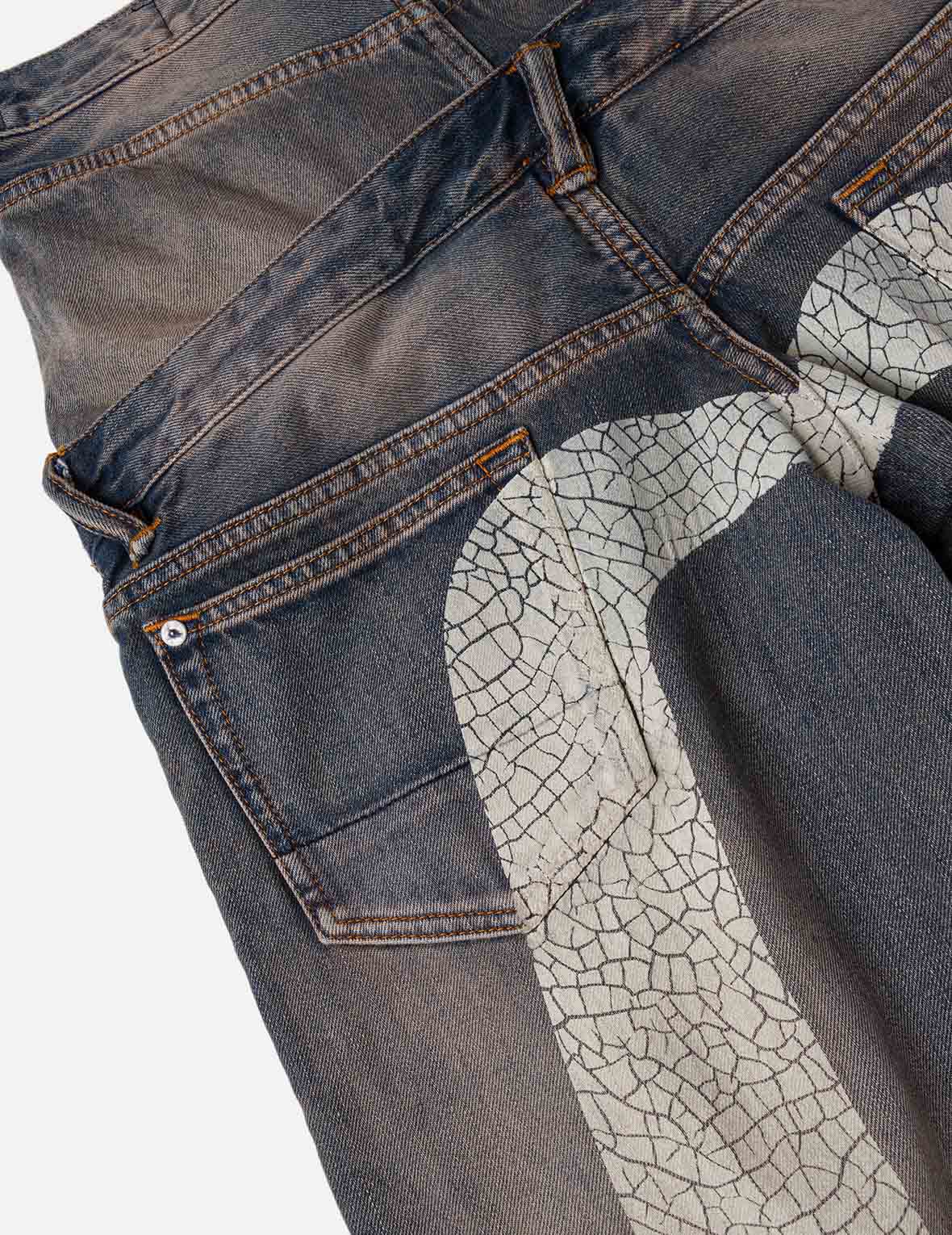 ダブルウエストバンド ジーンズ – EVISU
