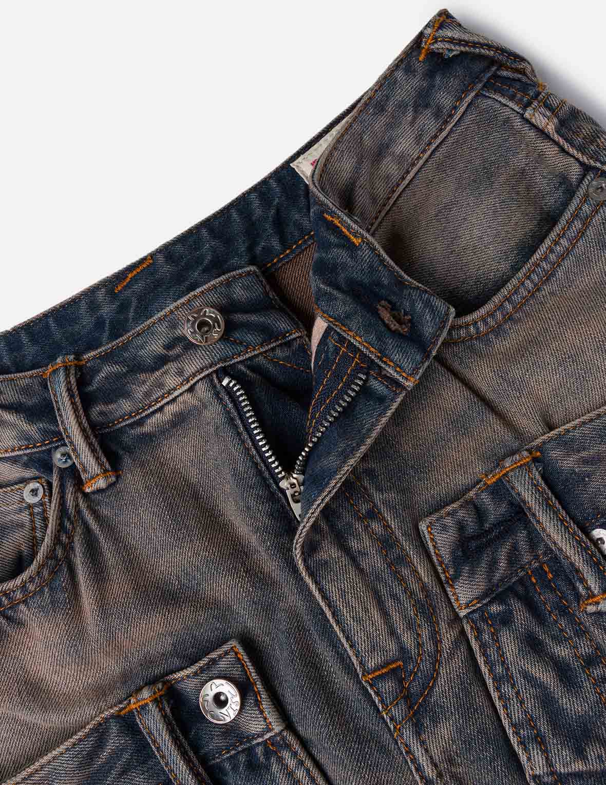 ダブルウエストバンド ジーンズ – EVISU