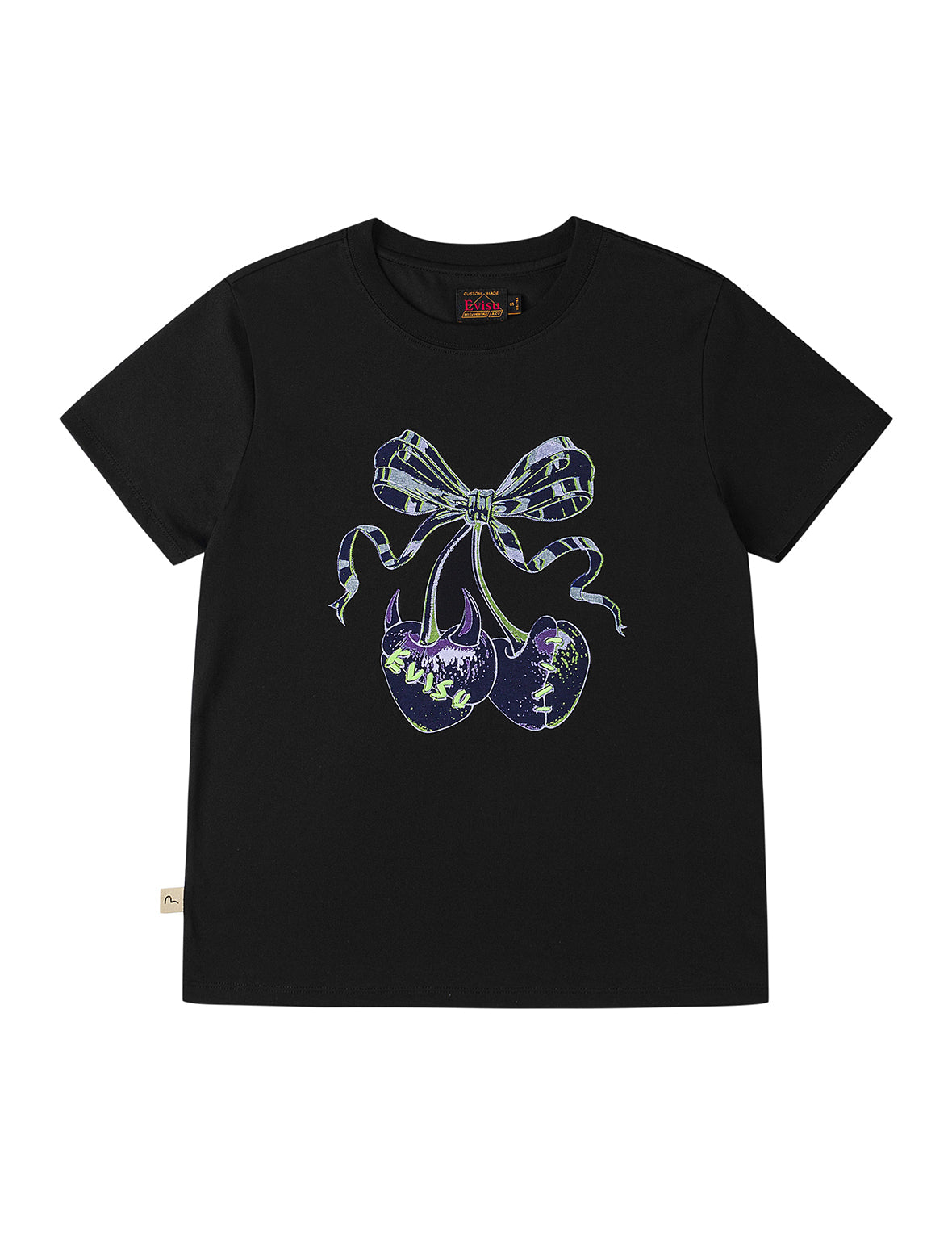 Cherry Bow Printed T-Shirt