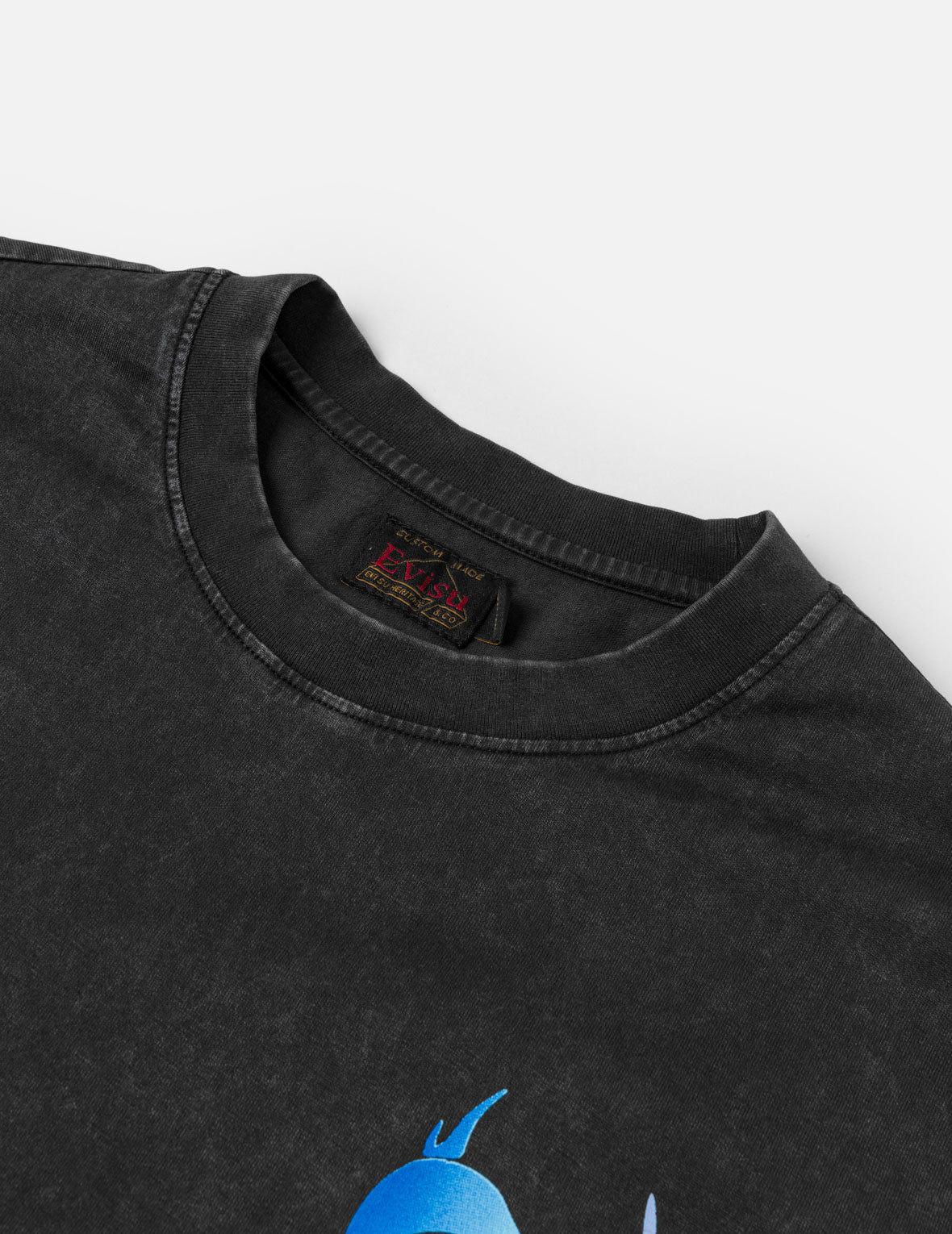 デビルハート型カモメエンボスTシャツ