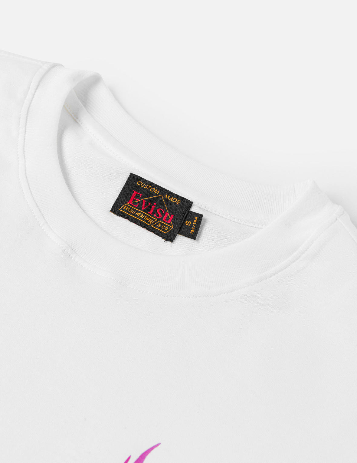 デビルハート型カモメエンボスTシャツ