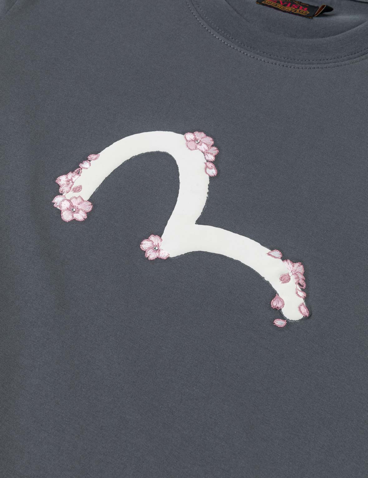 桜刺繍カモメプリント Tシャツ