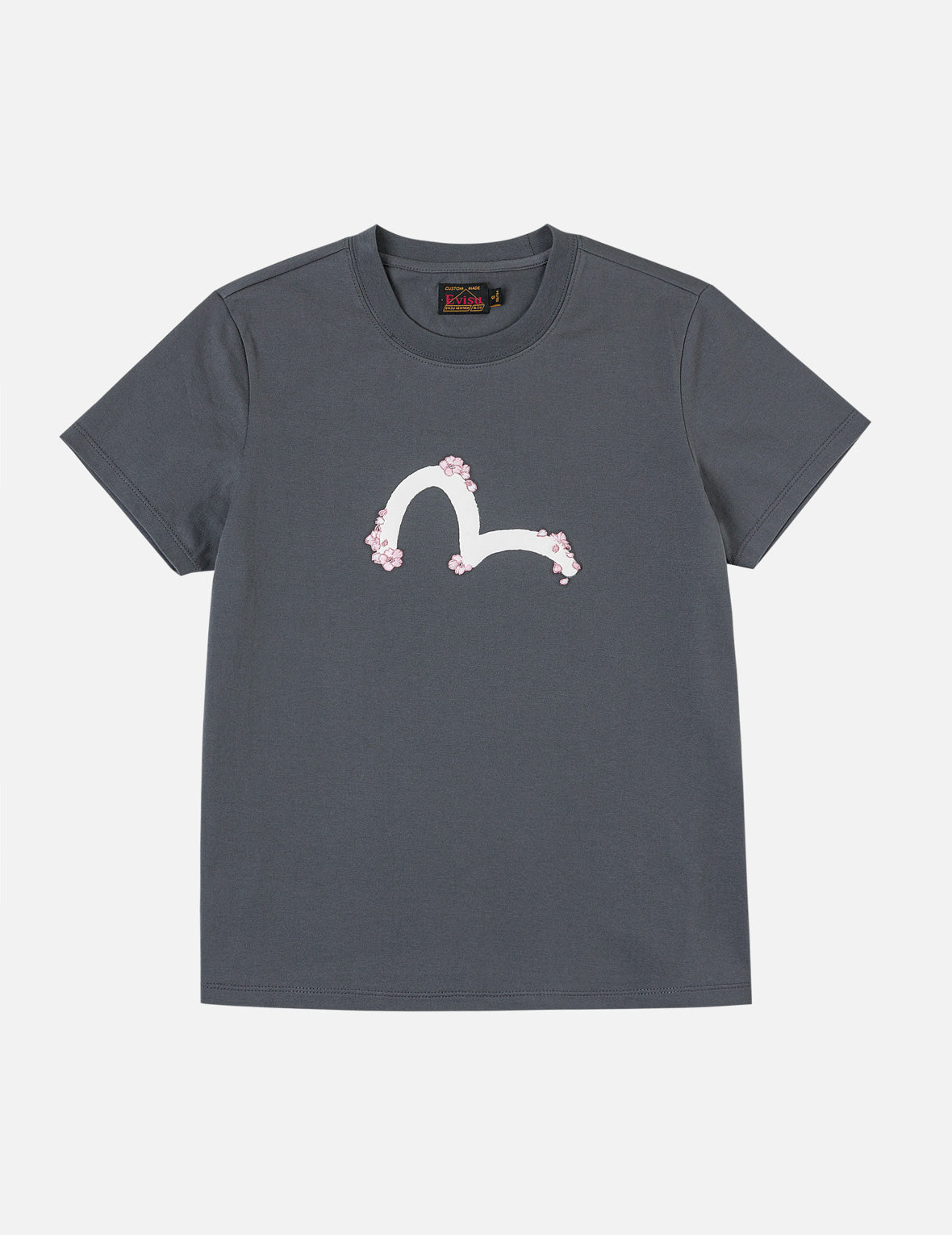 桜刺繍カモメプリント Tシャツ