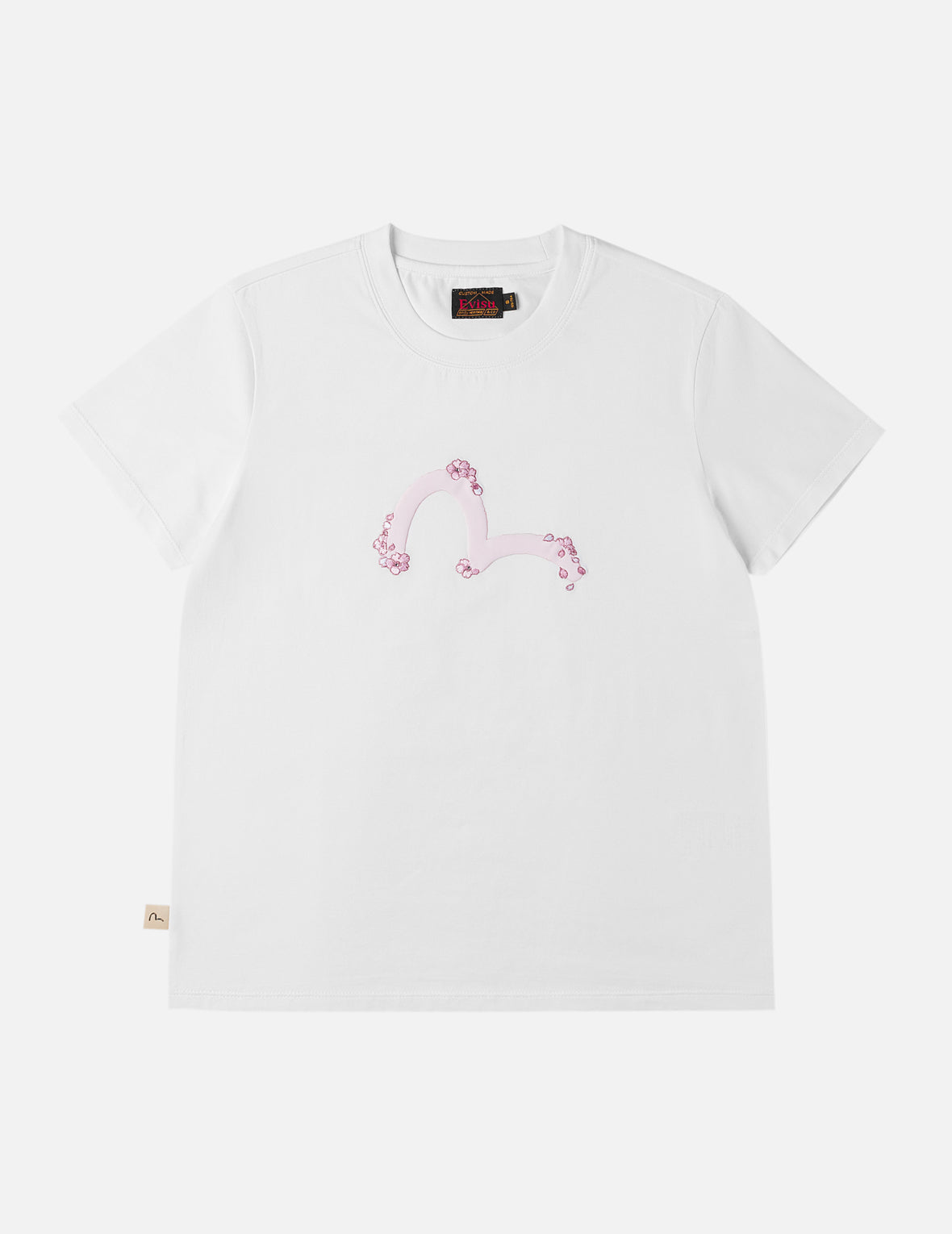 桜刺繍カモメプリント Tシャツ