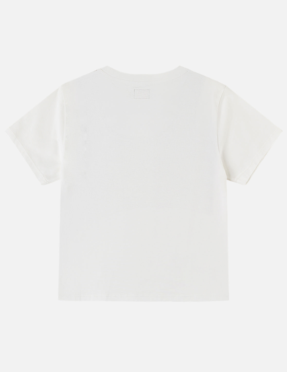 フェイクデニムレースアップベストプリントTシャツ