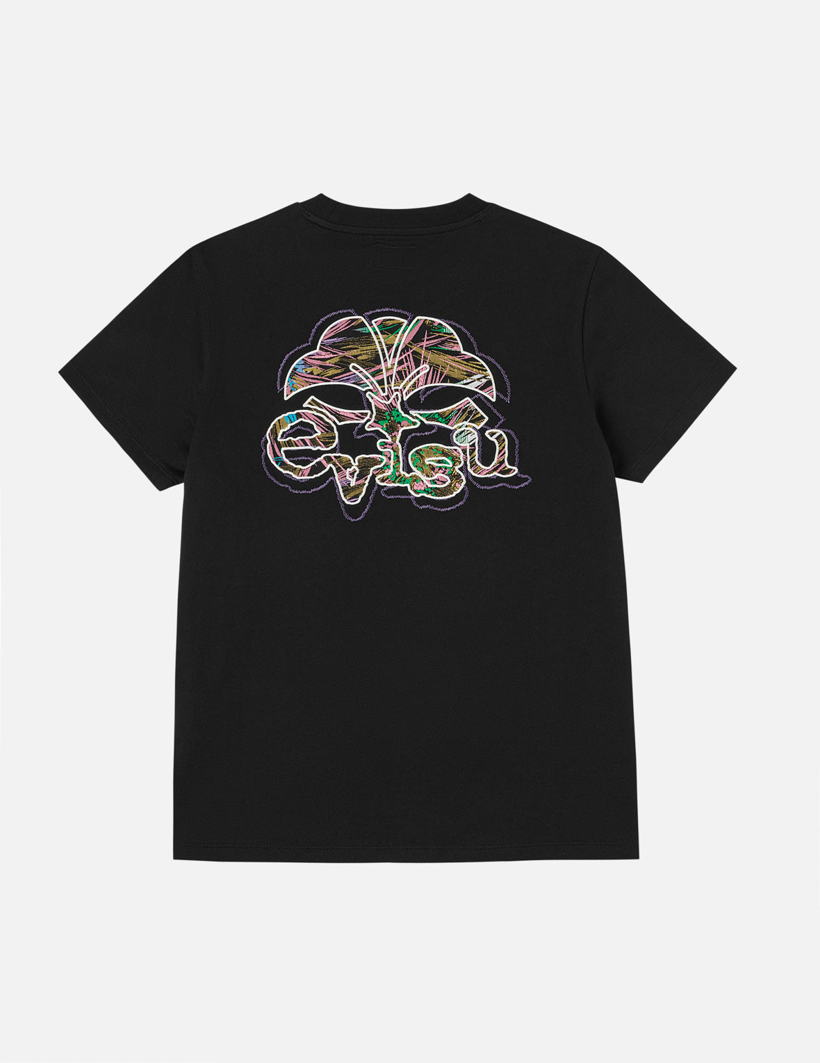 ブロケード家紋パッチ Tシャツ