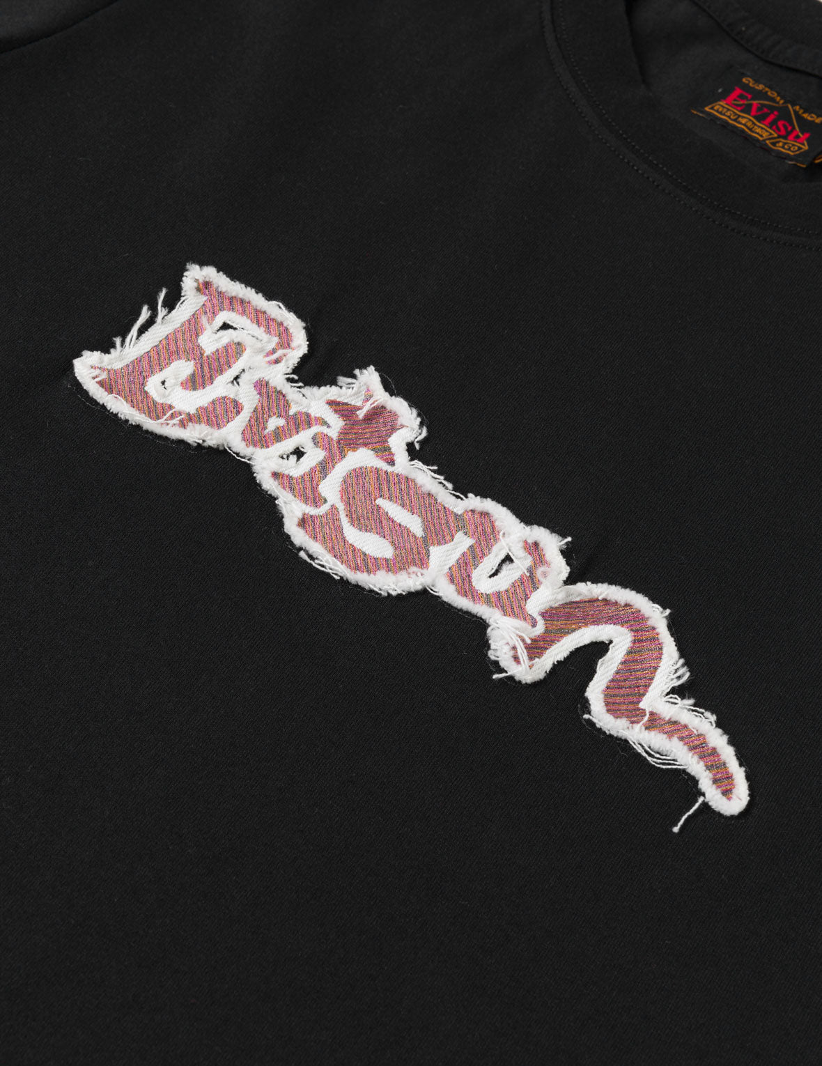 デニムパッチドカモメロゴTシャツ