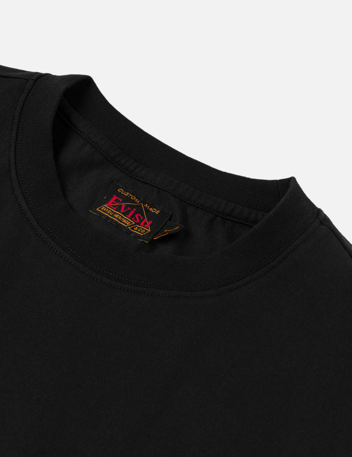 デニムパッチドカモメロゴTシャツ