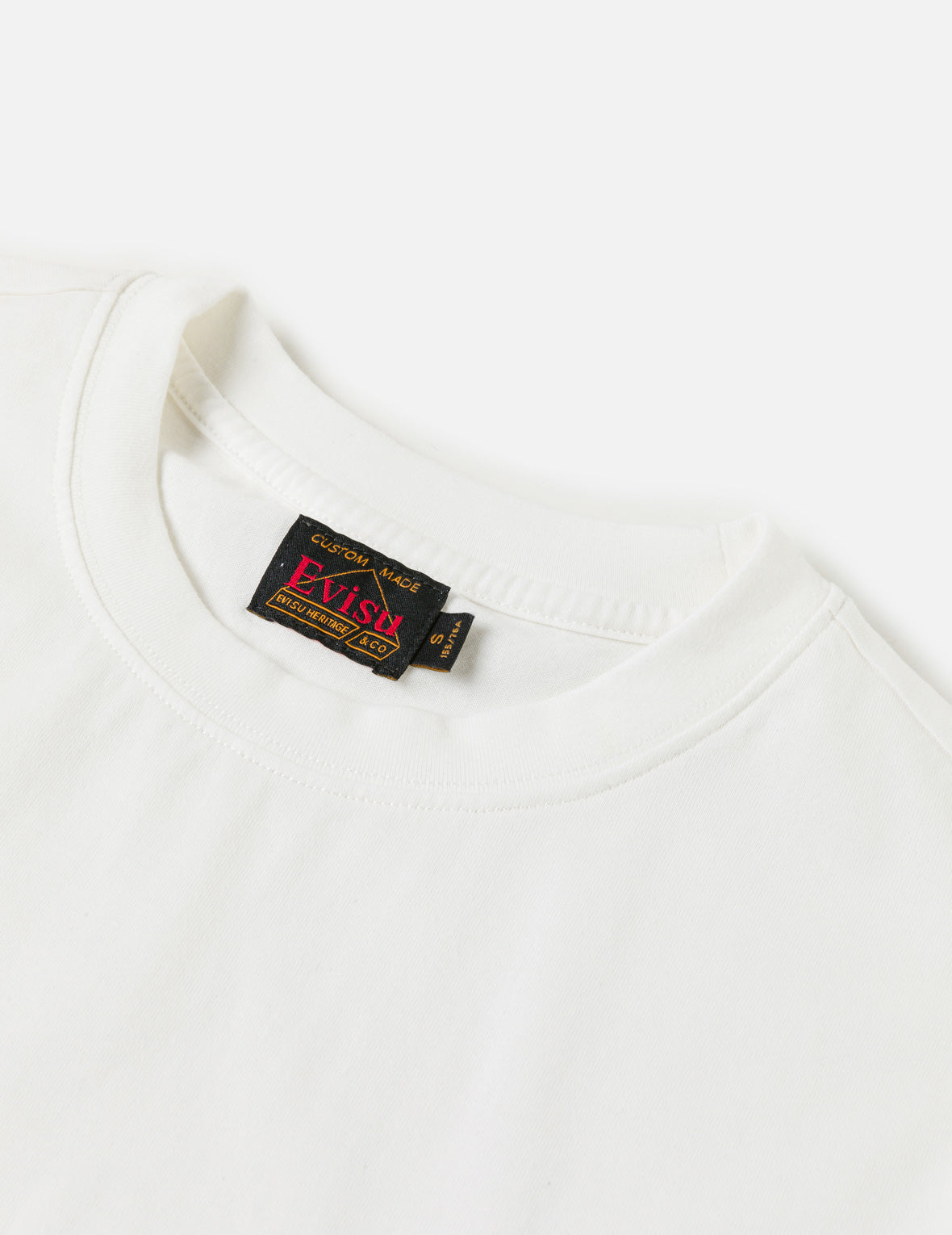 デニムパッチドカモメロゴTシャツ