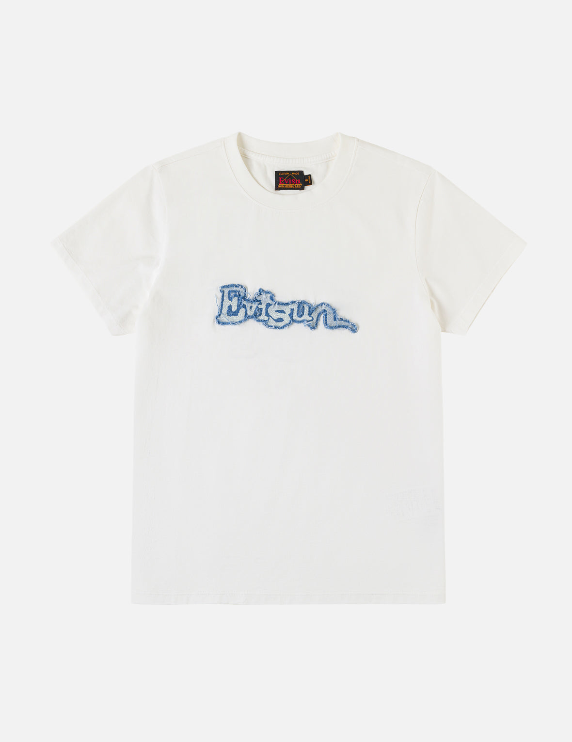 デニムパッチドカモメロゴTシャツ