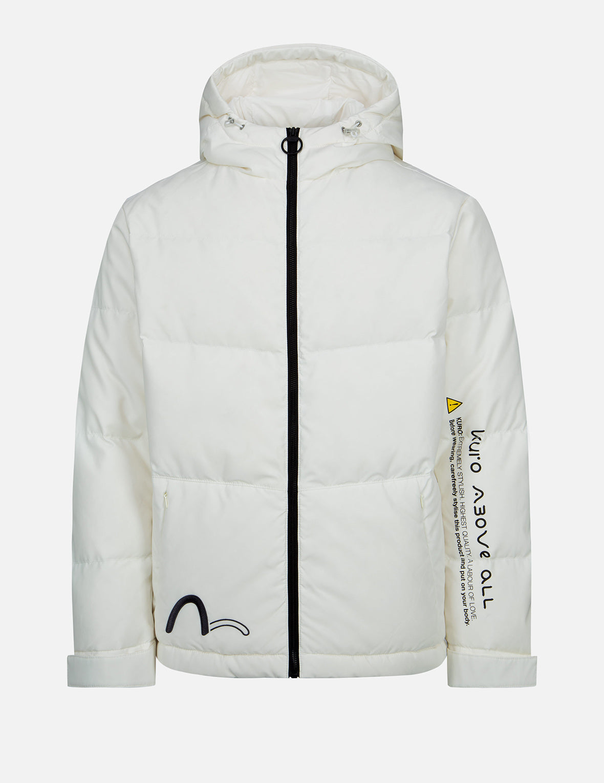 Kamon Embossed Down Jacket