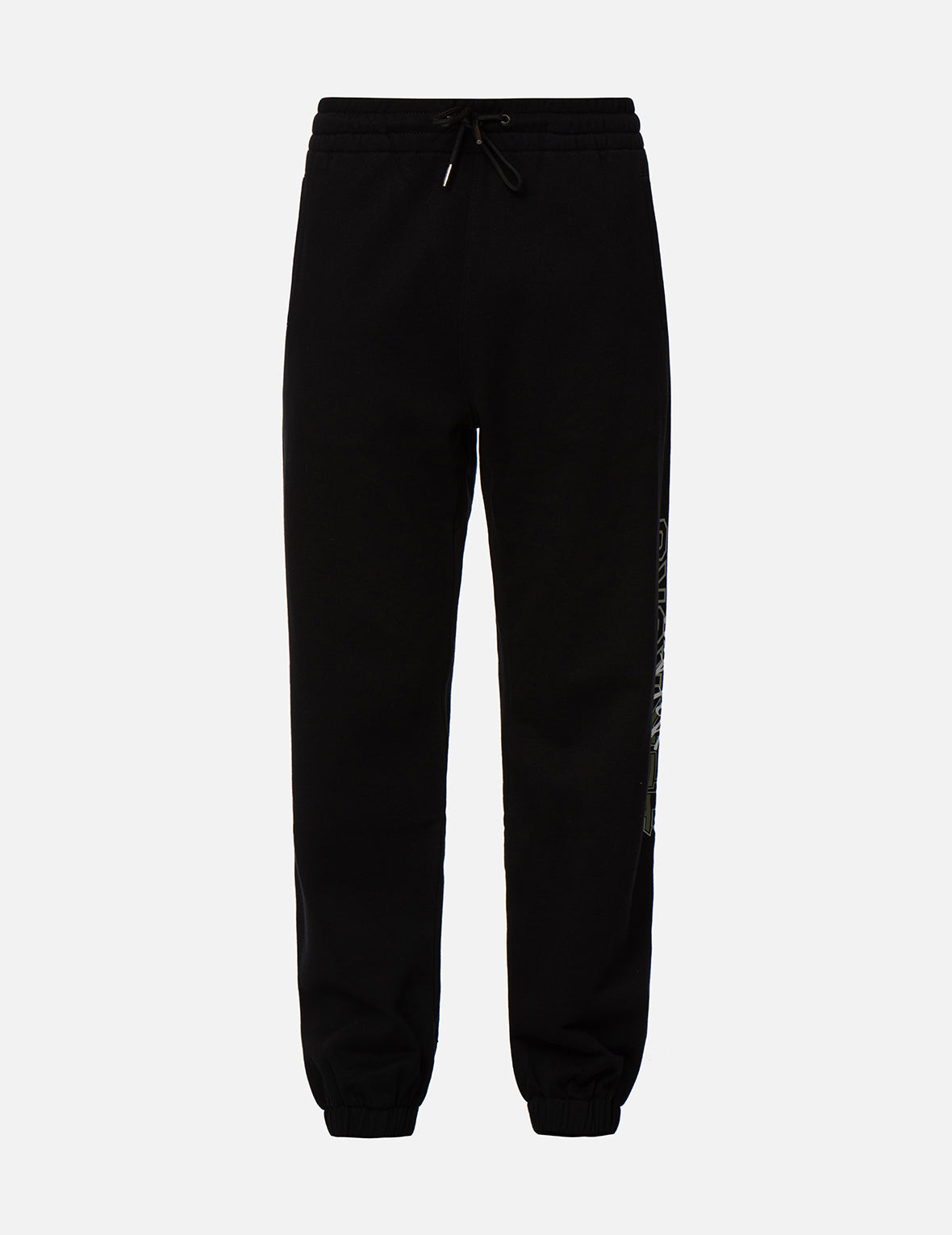 Logo and Slogan Print Sweatpants