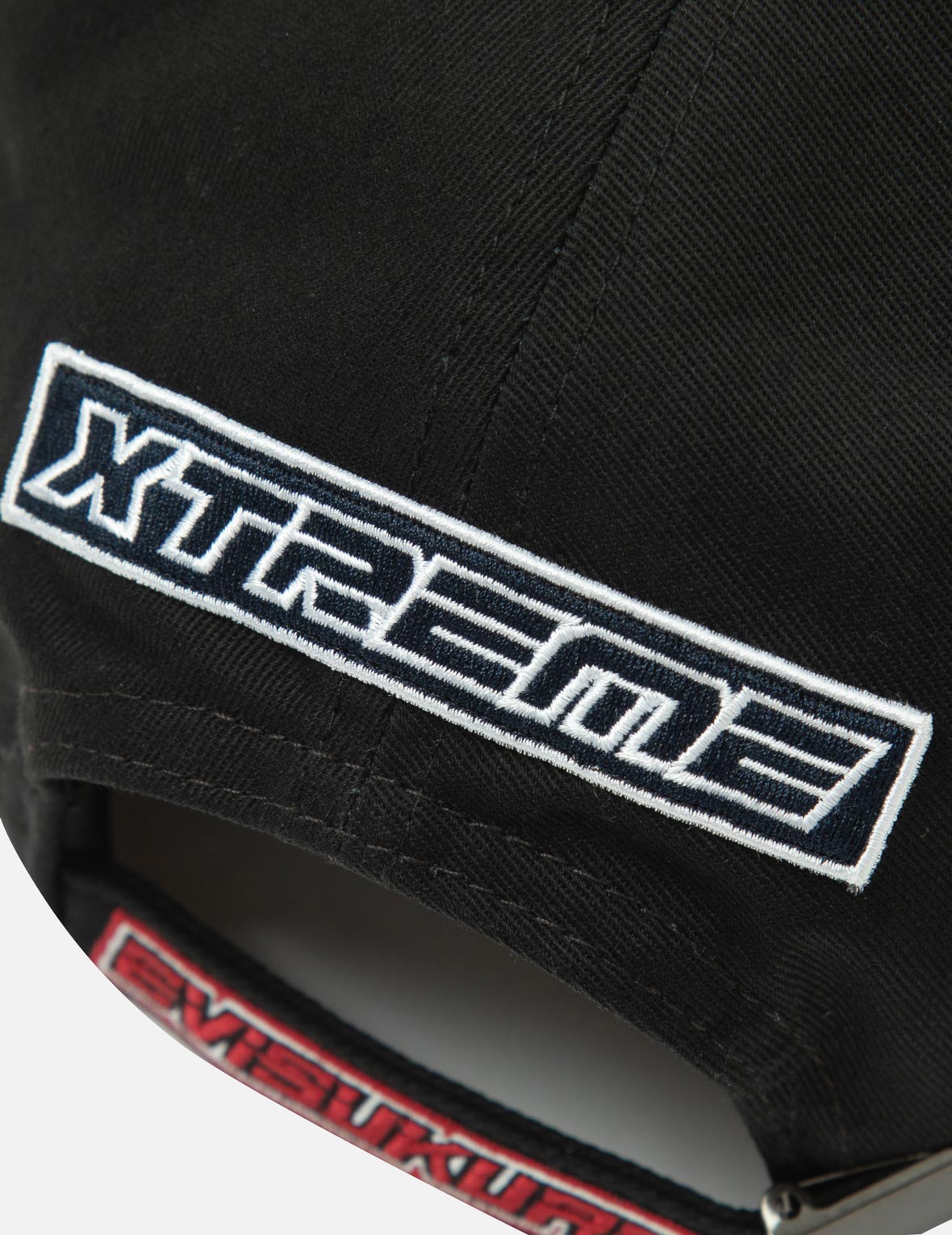 Racing Chrome Flame and Kamon Embroidery Cap