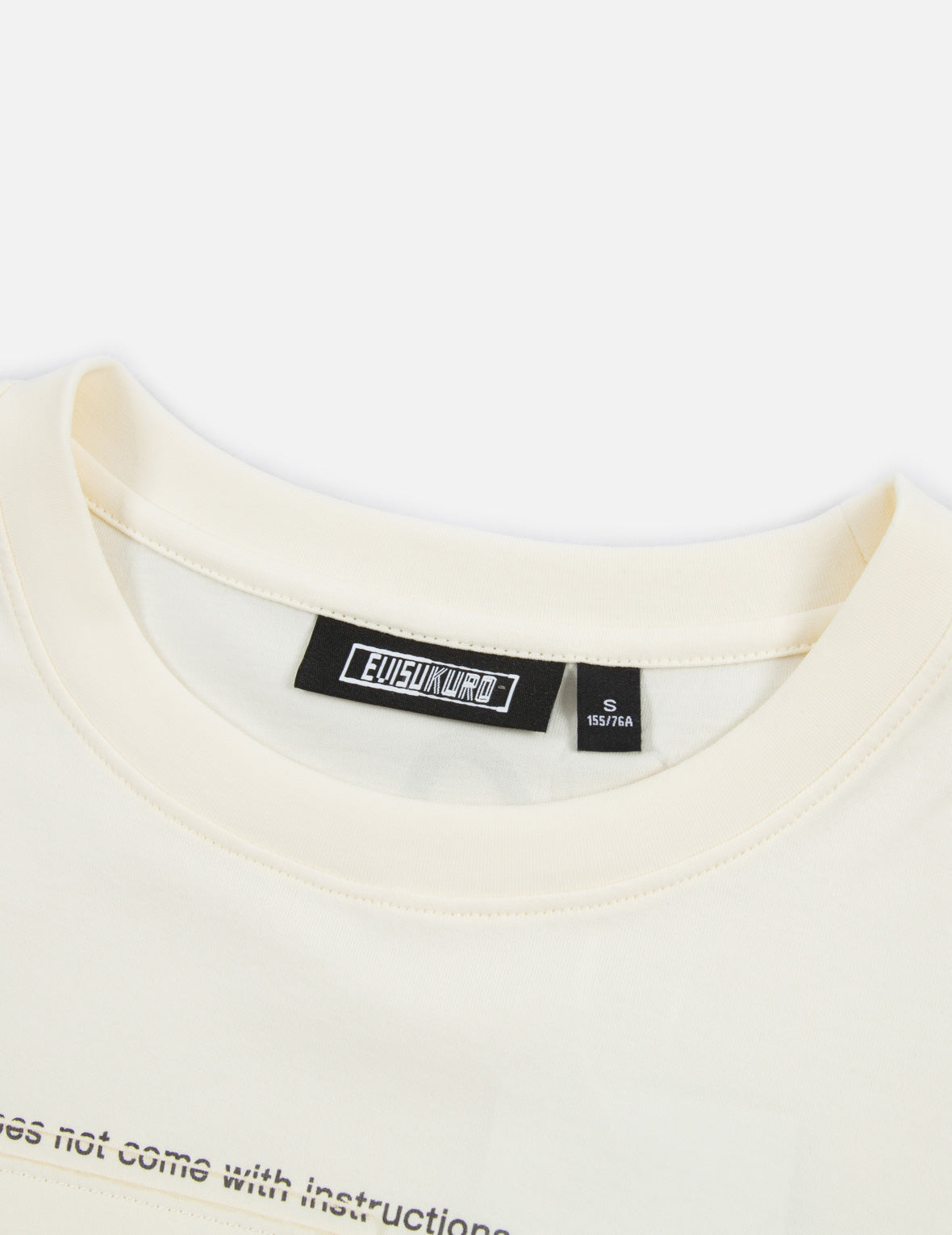 Logo Print on Layered Patch T-Shirt