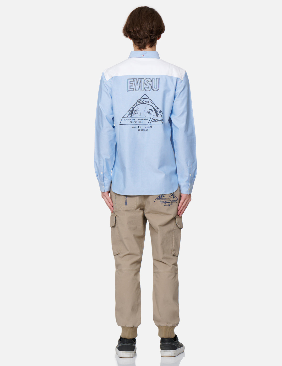 Hide-and-Seek Godhead Print Oxford Shirt