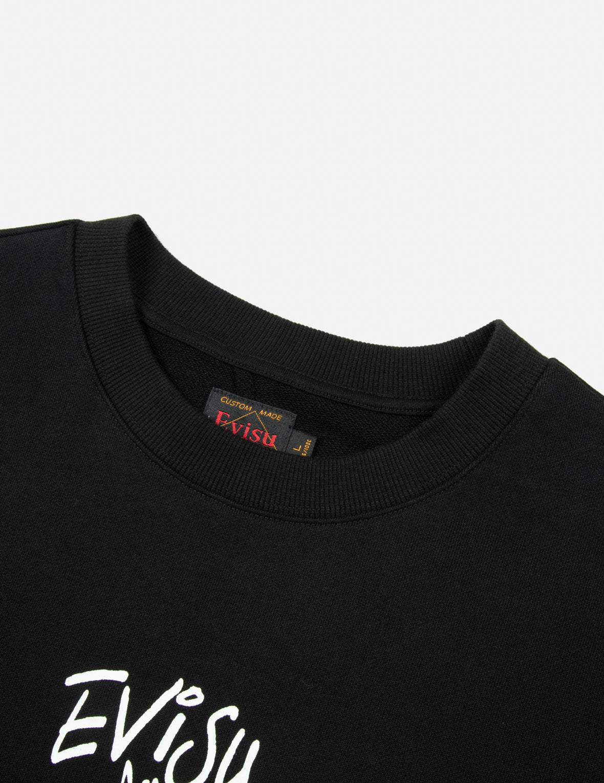 Slogan and Photo Print Relax Fit Sweatshirt – EVISU