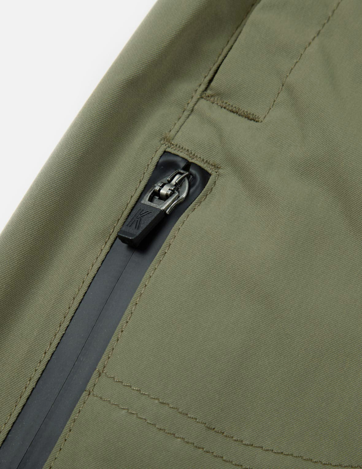 Multi-Zipper Utility Taper Pants