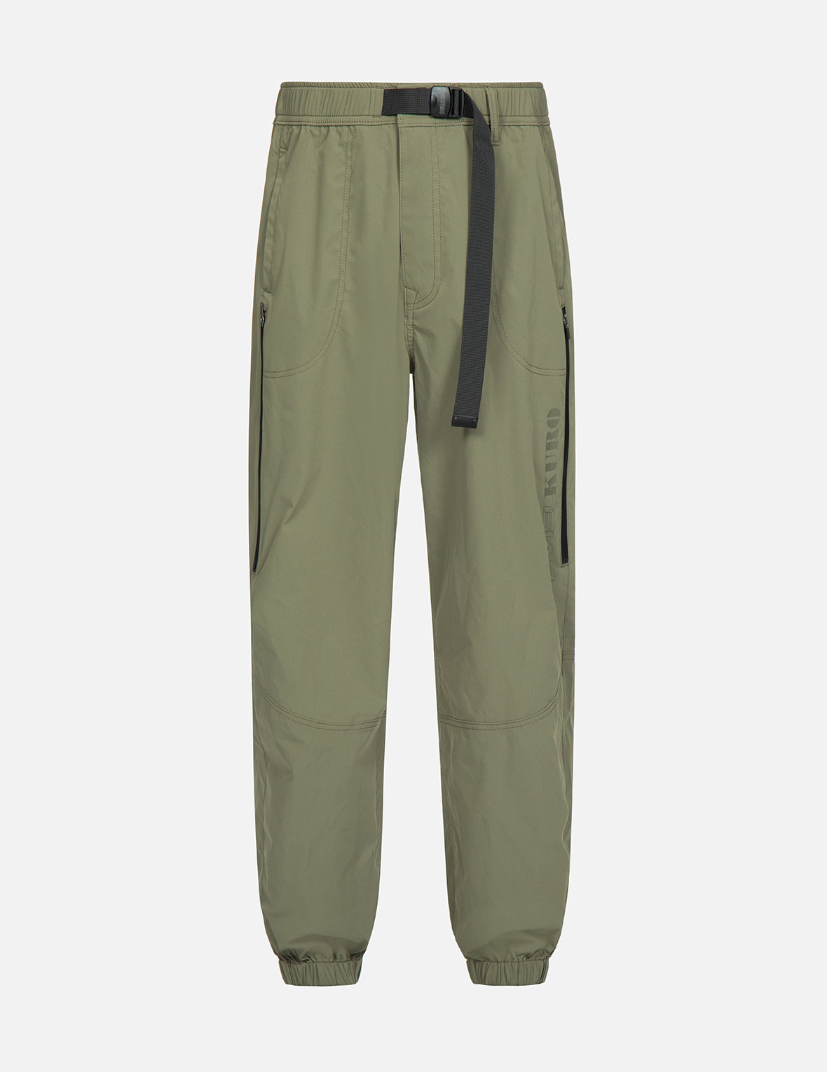 Multi-Zipper Utility Taper Pants