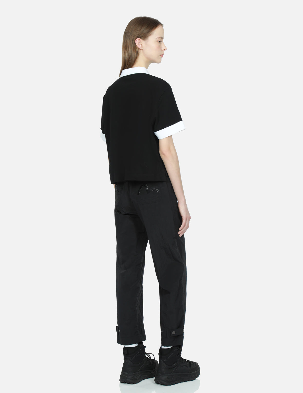 Belted Cuff Tapered Pants