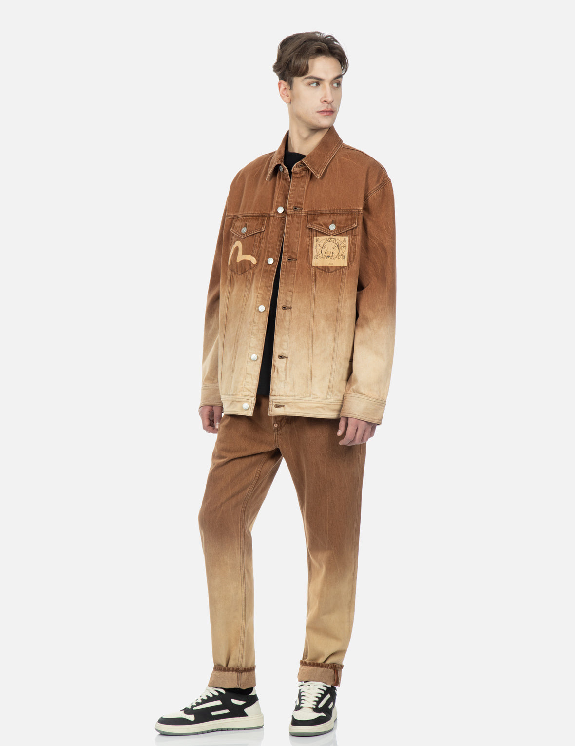 グラデーションスプレーダイダイコックジャケット – EVISU