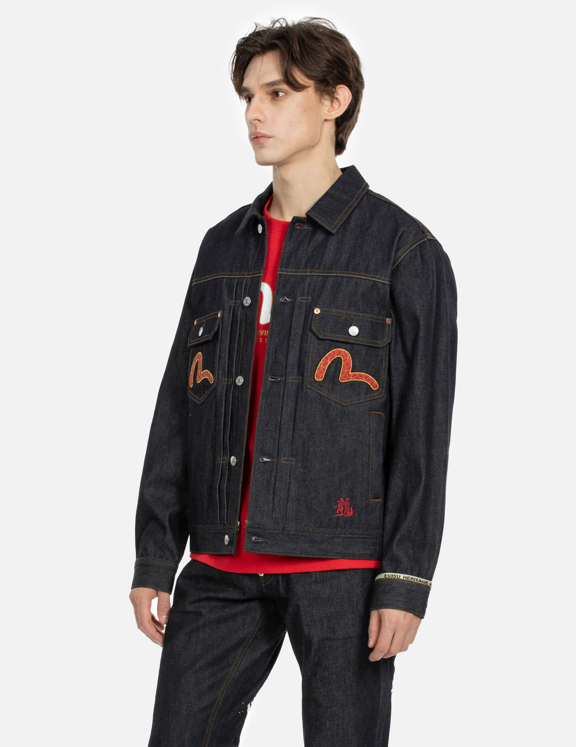 2024 Limited Edition Year of the Dragon Relax Fit Denim Jacket