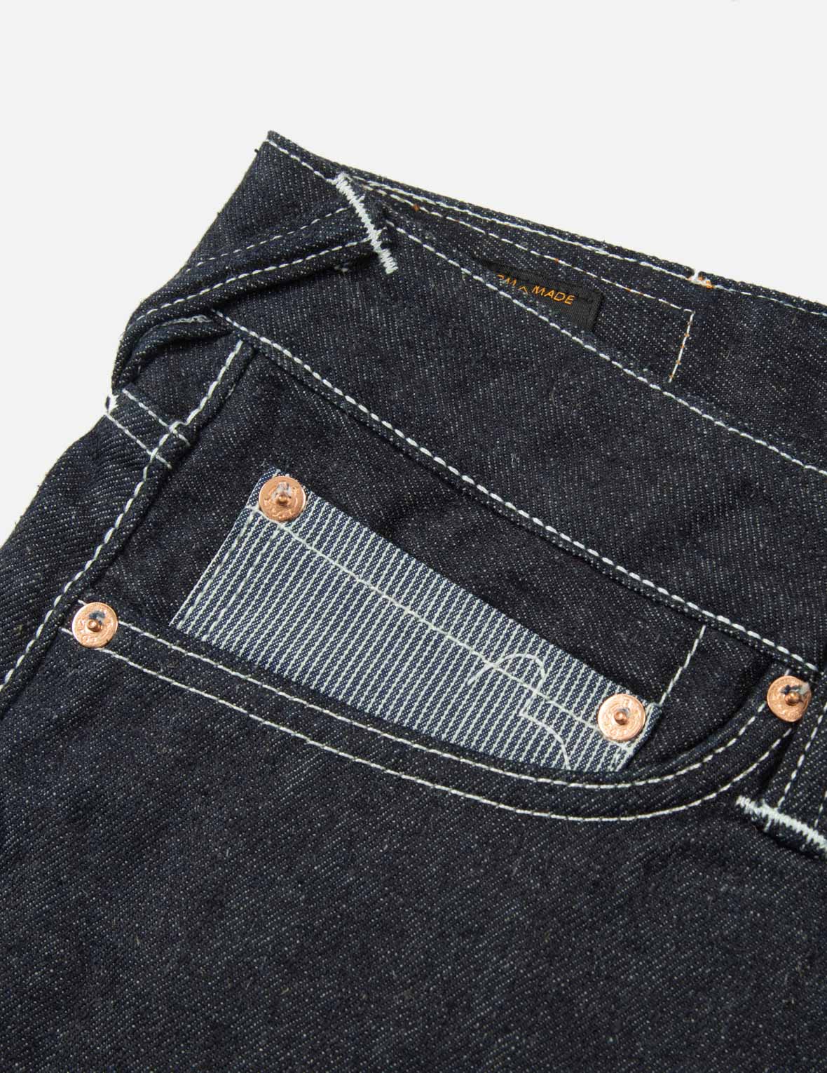 パッチワークリラックスフィットデニムショーツ – EVISU