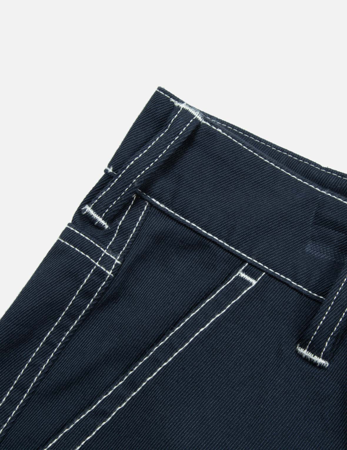 Seagull Embroidery with Contrasting Stitch Straight Fit