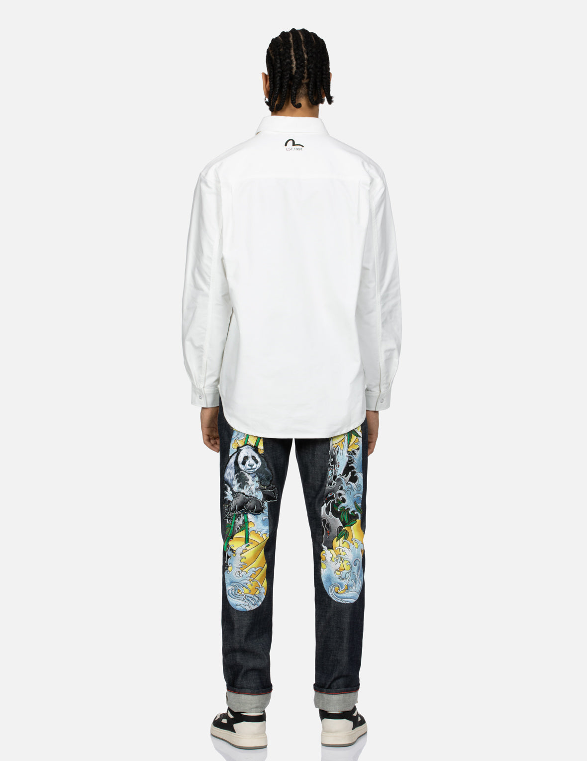 Seagull and The Great Wave
Print Relax Fit Shirt