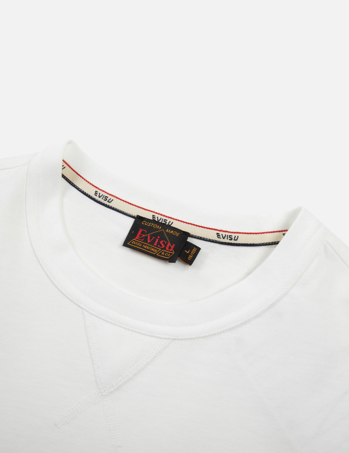 カモメ刺繍リラックスフィットTシャツ