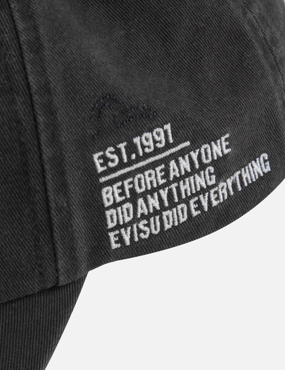 Embroidery and Distressed Effect Cap