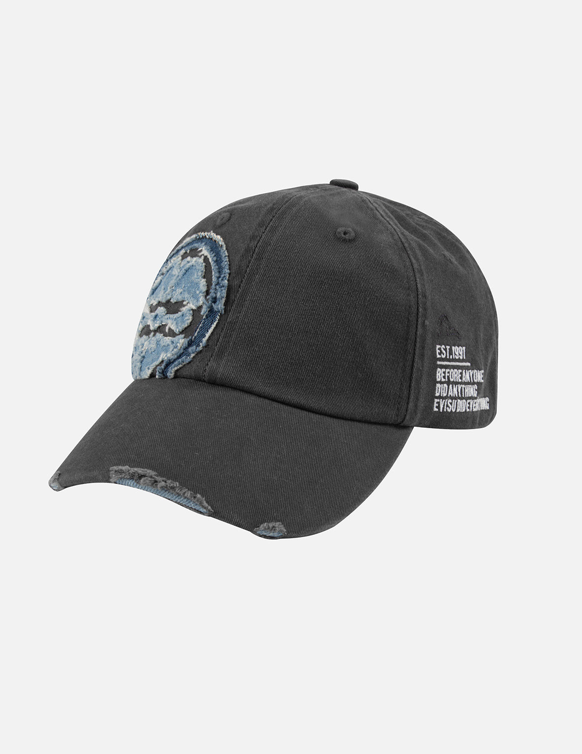 Embroidery and Distressed Effect Cap