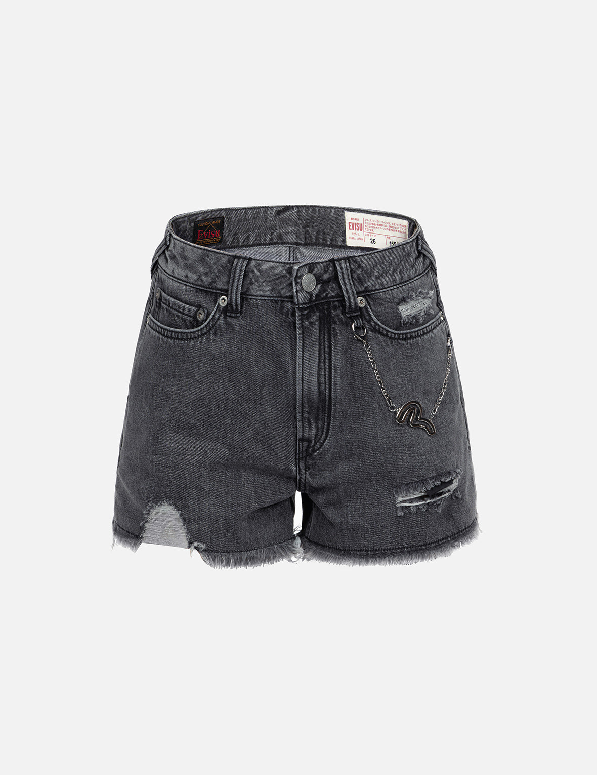 EVISU ダークデニム ショートパンツ LOT 7001 サイズ 34